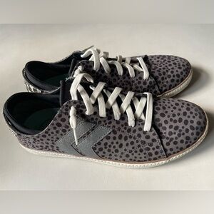Women’s Dr.Scholls Spotted‎ Lace-Up Sneakers SZ 9M